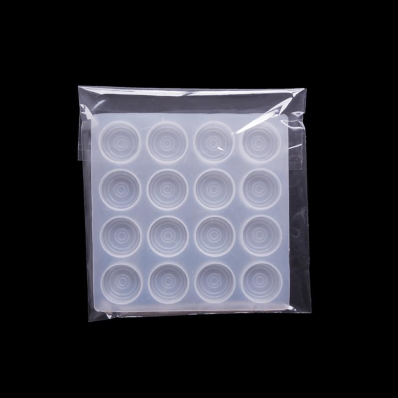 Silicone Mat for Wax Seal Stamp Wax Sealing Pad Flat Round Disc Mold Tray for Epoxy UV Resin Craft Adhesive Waxing