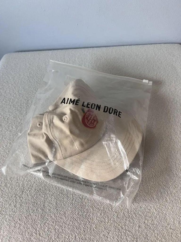 [USED] AIME LEON DORE APPLE ENERGY HAT TAN