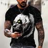 Funny Panda T-Shirts Animal 3D Print Streetwear Men Women Casual Fashion Oversized Short Sleeve T Shirt Male Tees Tops Clothing