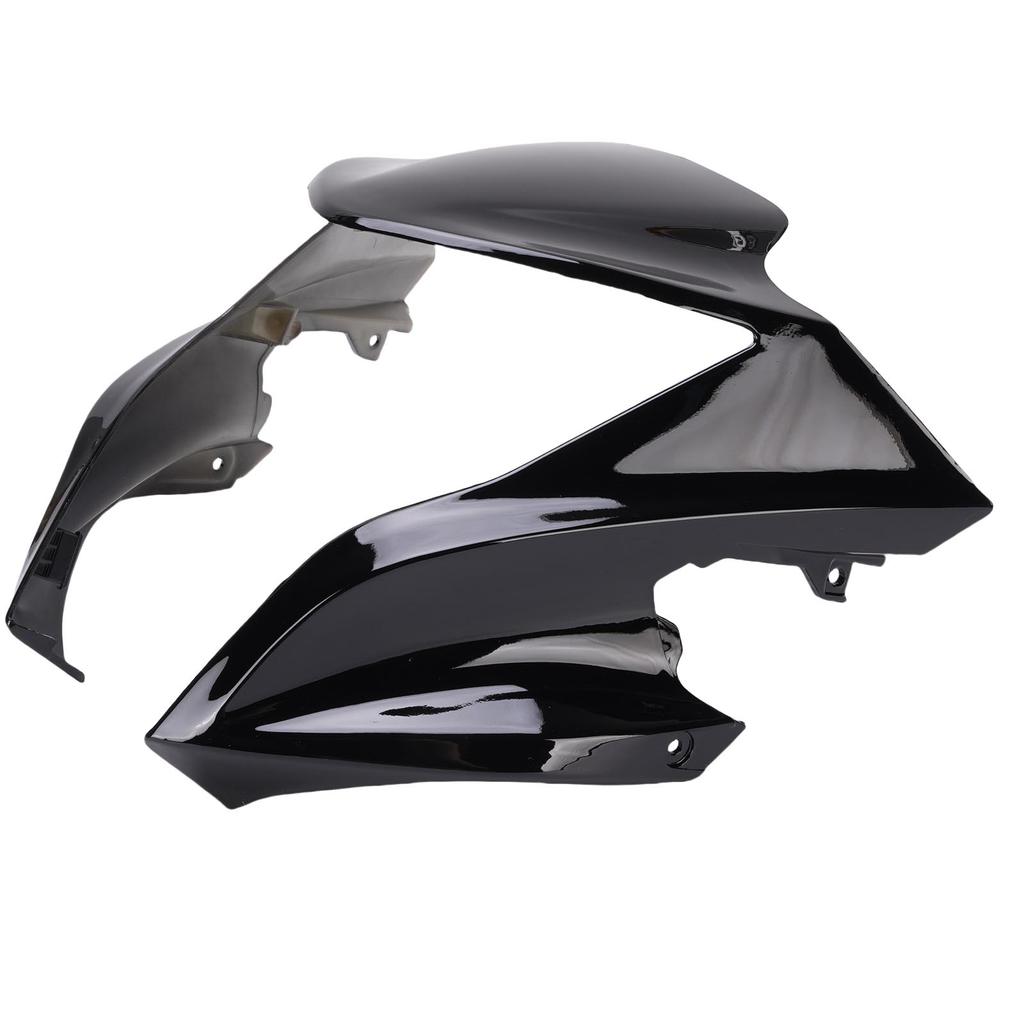Motorcycle Front Upper Nose Headlight Fairing Cover Headlight Fairing Cowl Replacement for ER6N ER 6N 2012 2016 Black