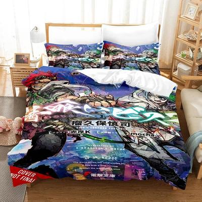 3D Printed Anime Bed Sheet Sabikui Bisco Bedding Set Single Twin Full Queen King Size Bed Set Adult Kid Bedroom Duvetcover Sets