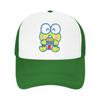 Keroppi Hamburger Red White and Burger Trucker Hats Adult Sun Caps Fishing Hat Adjustable Snapback Caps Mesh Baseball Cap Summer