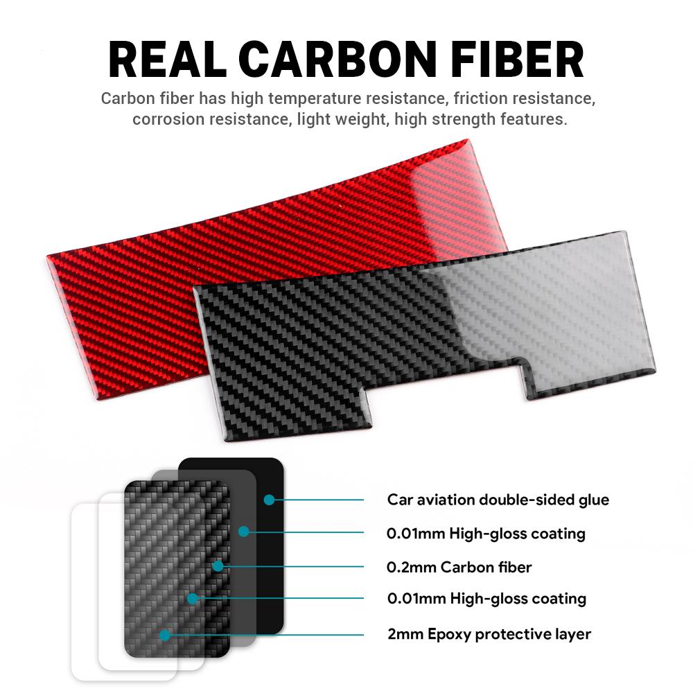 Carbon Fiber Style Interior Sticker for Subaru Legacy Outback 2010 2011 2012 2013 2014 LHD RHD Interior Panel