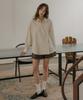 TILL I DIE 2Way Stripe Wrap Shirt [Tifa06Sh01]_Ivory