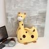 Ins Personalized Creative Messenger Bag Cute Giraffe Doll Bag Soft Sister Deer Doll Cute Animal Storage Bag
