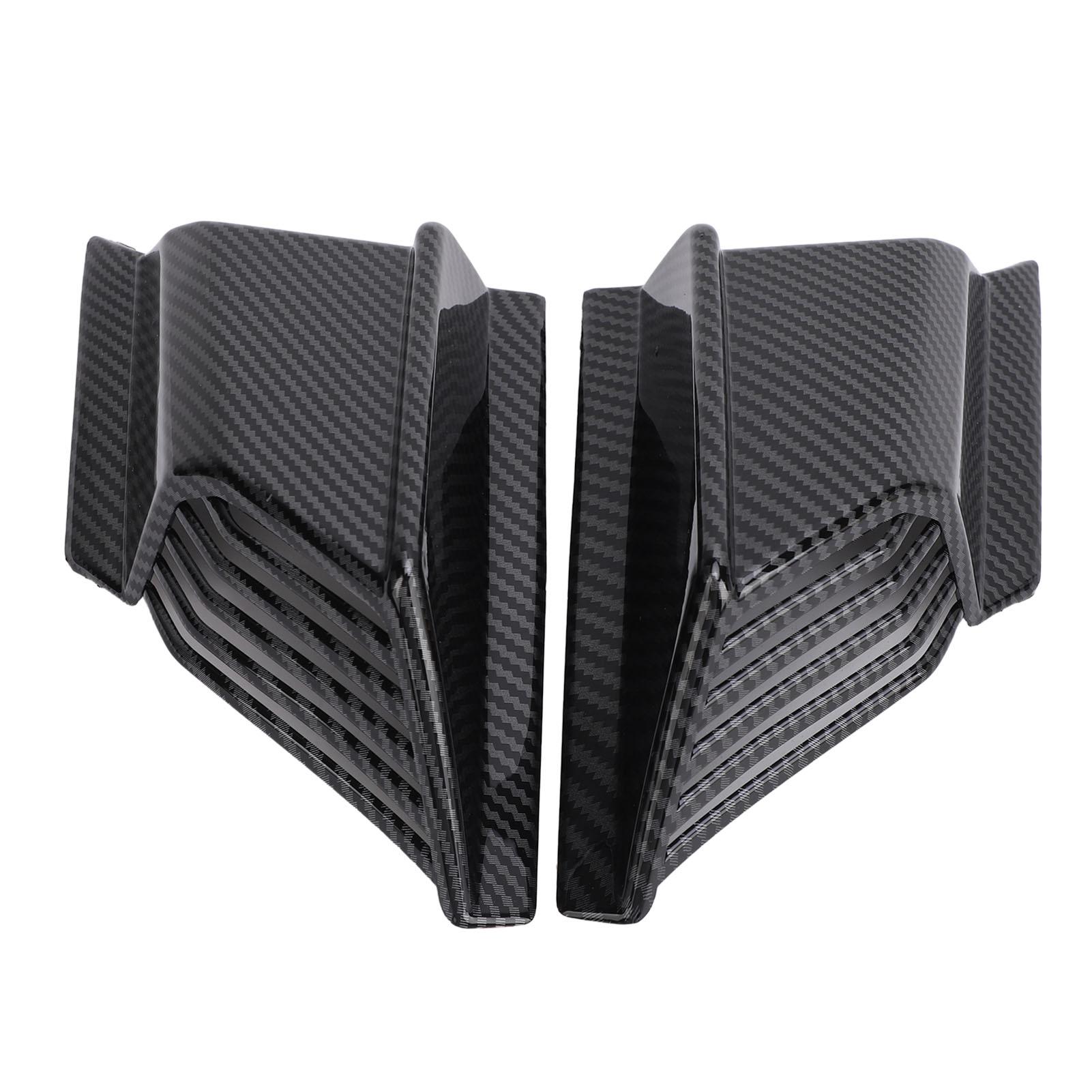 

1 Pair Motorcycle Front Spoiler ABS Side Fairing Winglets for ADV 160 2019‑2024
