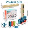Domino Train Set With 120pcs Blocks And Sound Design Kids Building Gift Toy