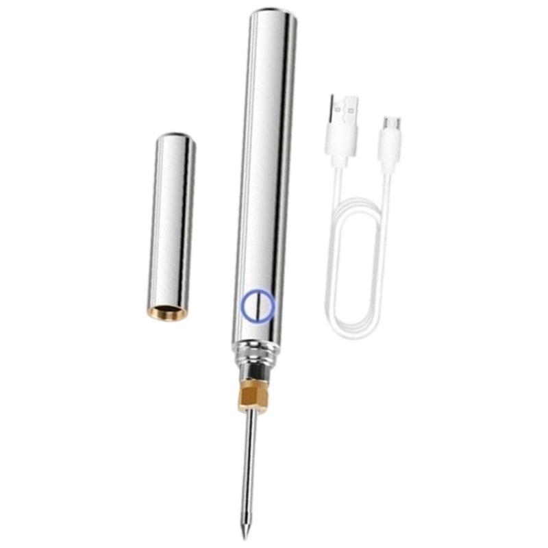 USB Rechargeable Cordless Soldering Iron Set Portable Welding Tool For Electronic Components And Household Repairs