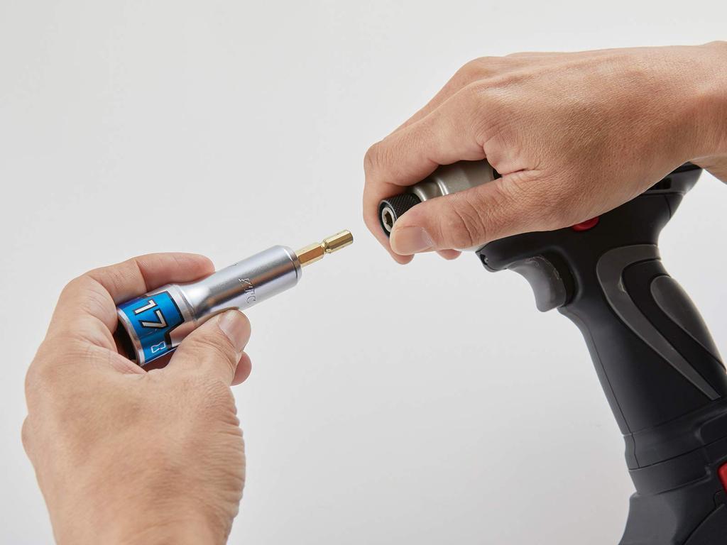 Kyoto Tool Impregnable Socket 17mm Compatible with 18V Impact Drivers (KTC) Bit, Hex, BZP63-17,