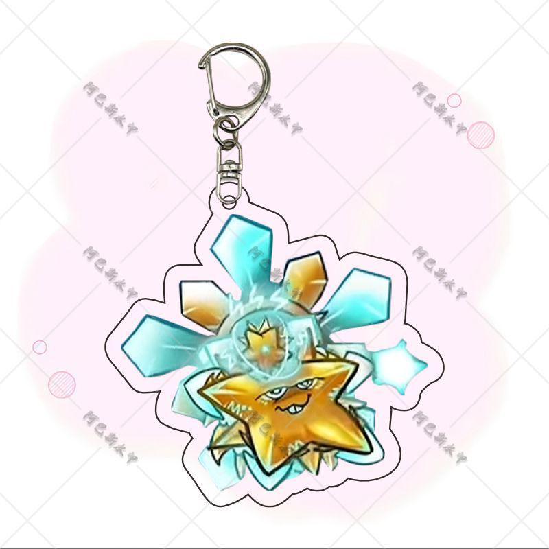 Plants Vs. Zombies Fusion Fan Acrylic Keychain - Game-Themed Backpack Pendant & Jewelry Gift