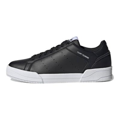 Court Tourino Black White Unisex Sneakers Core-Black Cloud-White H02176