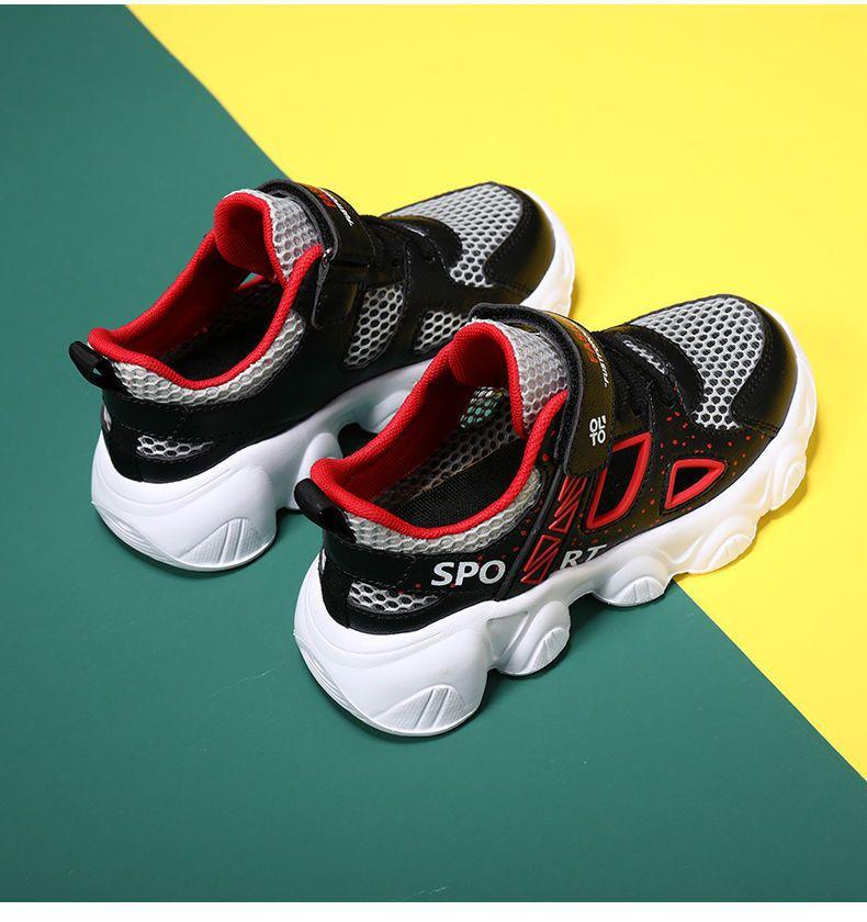 Sandals for Girls - Single Mesh Breathable Sports Shoes with Soft Sole for Running