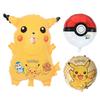 Pikachu Aluminiumfolienballon 18 Zoll Rund Cartoon-Tier Partydeko Für Geburtstagsfeiern