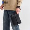 Genuine Leather Briefcase Business Commuting Top Layer Cowhide File Bag Casual Single Shoulder Handbag Large Capacity