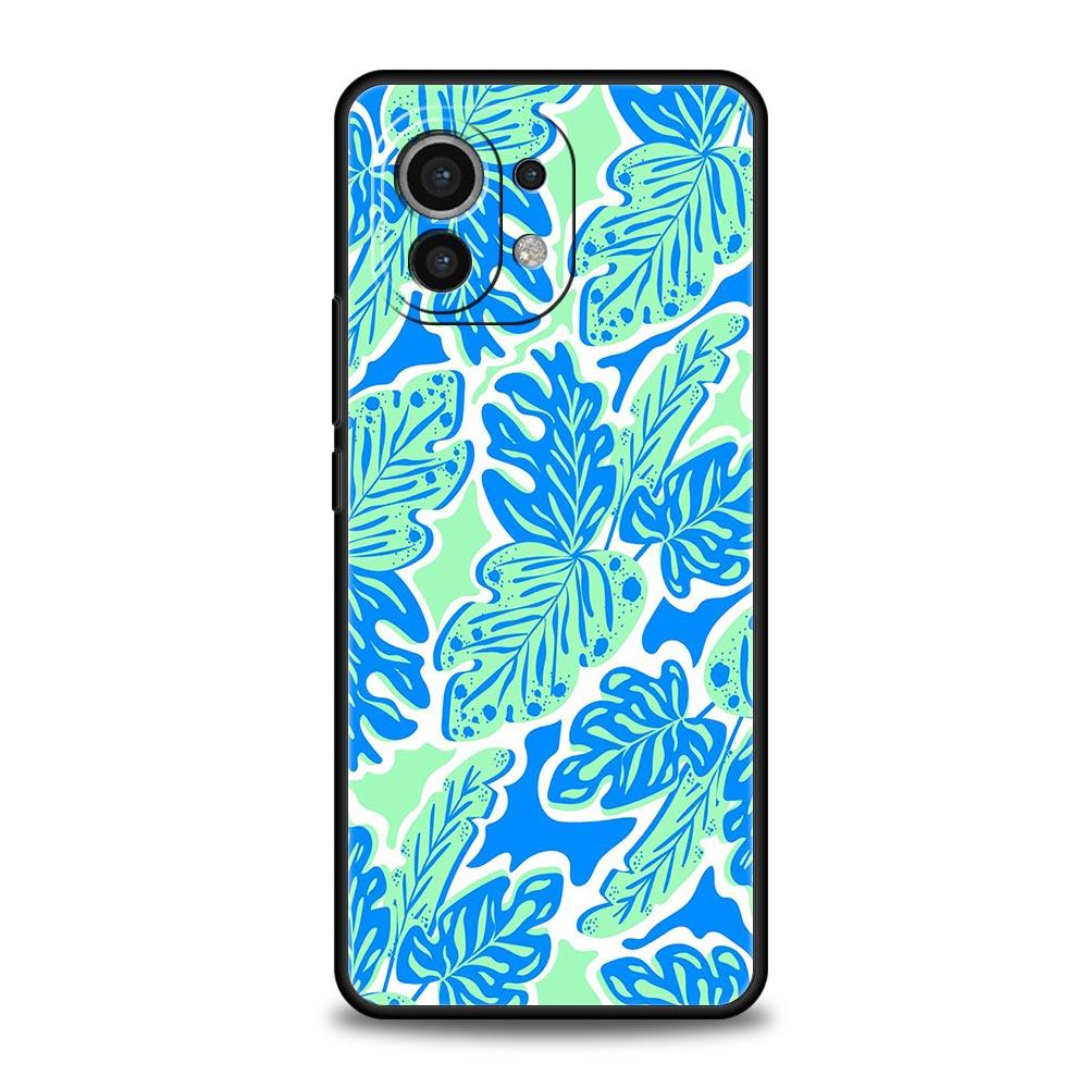 Phone Case For Xiaomi Mi 15 14 14T 13T 12T Pro 12 13 11 Lite 5G 11T X6 X5 Pro Soft TPU Cover Abstract Flower Market