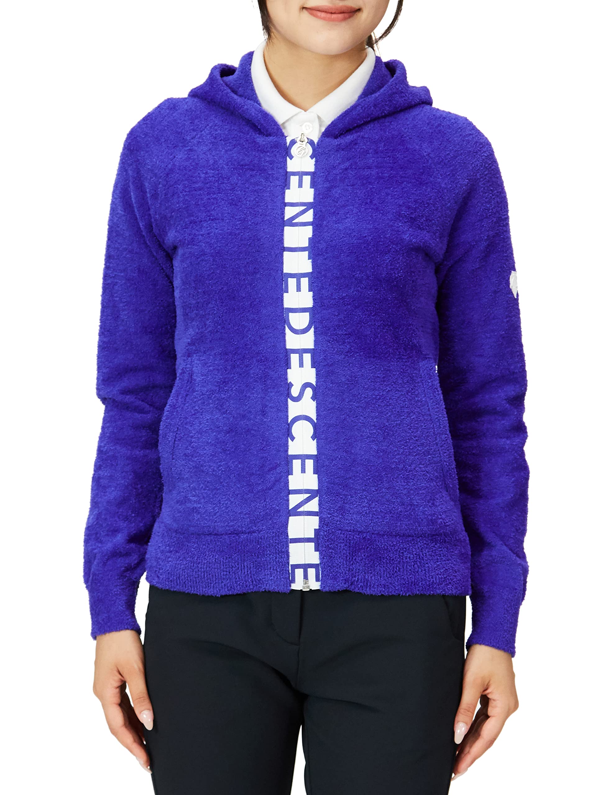 

DESCENTE GOLF 2022 Simple and Stylish Knit Golf BL00 Equivalent to Japanese Size S [Fall/Winter Model] Women s Sweater/Hoodie, (Blue),