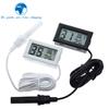 LCD Digital Thermometer TZT Hygrometer Thermostat Indoor Convenient Temperature Sensor Humidity Meter Gauge Instruments Probe