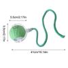 Interactive Cat Toy Ball Automatic Rolling Toy for Indoor Cats Electric Smart Ball with Tail Rope for Kitten Hunting Simulation