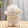 Plush Sheep Keychain With Cute Woolly Design For Bag Decor And Gift