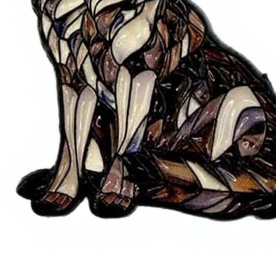 Wildlife Enamel Brooch Cute Animal Lapel Pin Colorful Hummingbird Fox Wolf Brooch Pin for Women Men Scarves Hats T-Shirts