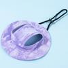 Tie-dye Dog Bucket Hats with Ear Holes Adjustable Round Brim Outdoor Sun Protection Cap for Small Medium Dogs And Cats