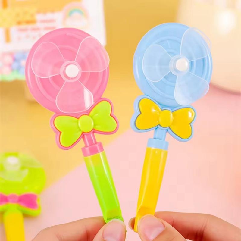 12Pcs Colorful Lollipop Whistle Windmill Game for Kids Birthday Party Favors Pinata Filler School Rewards Christmas Toy Gift