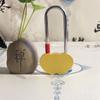 Love Without Key Heart Shape Couples Anniversary Wish Lock Wedding Gifts Keepsake Love Padlock