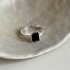 Korean plain ring ring female ins wind design opening adjustment tail ring ring ring