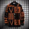 Herren Strickpullover Streifen Pullover Druck Rundhals Pullover Herbst/Winter Designer Qualität Lässig Herrenbekleidung Jumper
