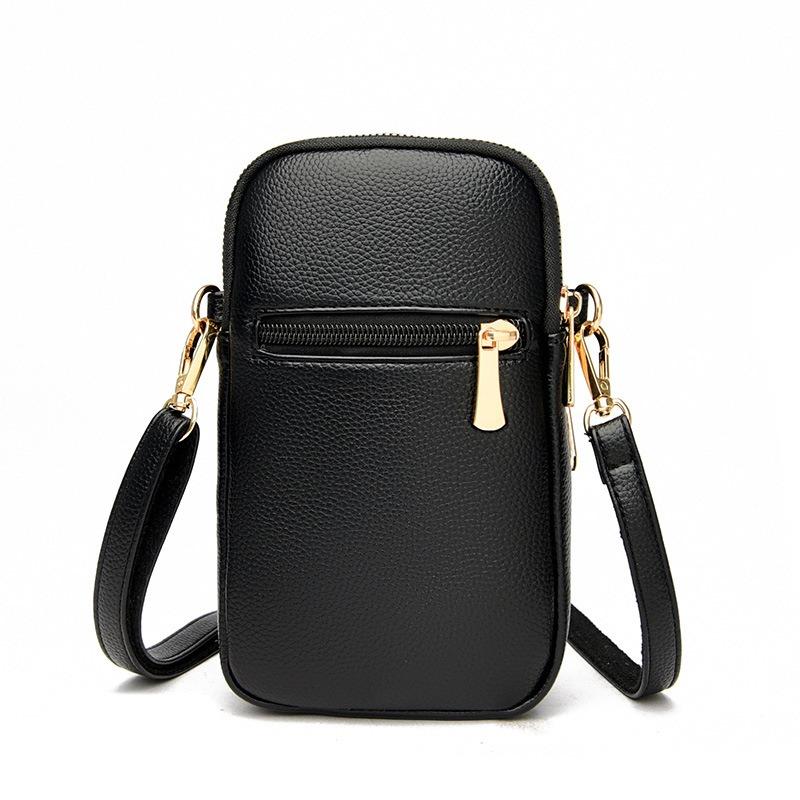 Women's Mobile Phone Bag Spring and Summer New Women's Bag Simple Atmosphere Shoulder Messenger Bag Trendy Mother Bag Fashionable Small Square Bag