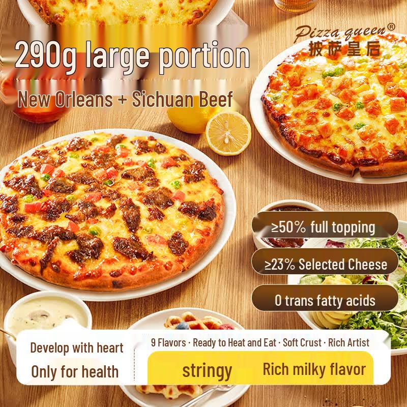Pizza Queen Frozen Pizza Packs