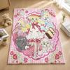 Anime A-Ashita no Nadja Throw Blankets Soft Warm Flannel Blanket Bedding for Bed Living room Home Sofa