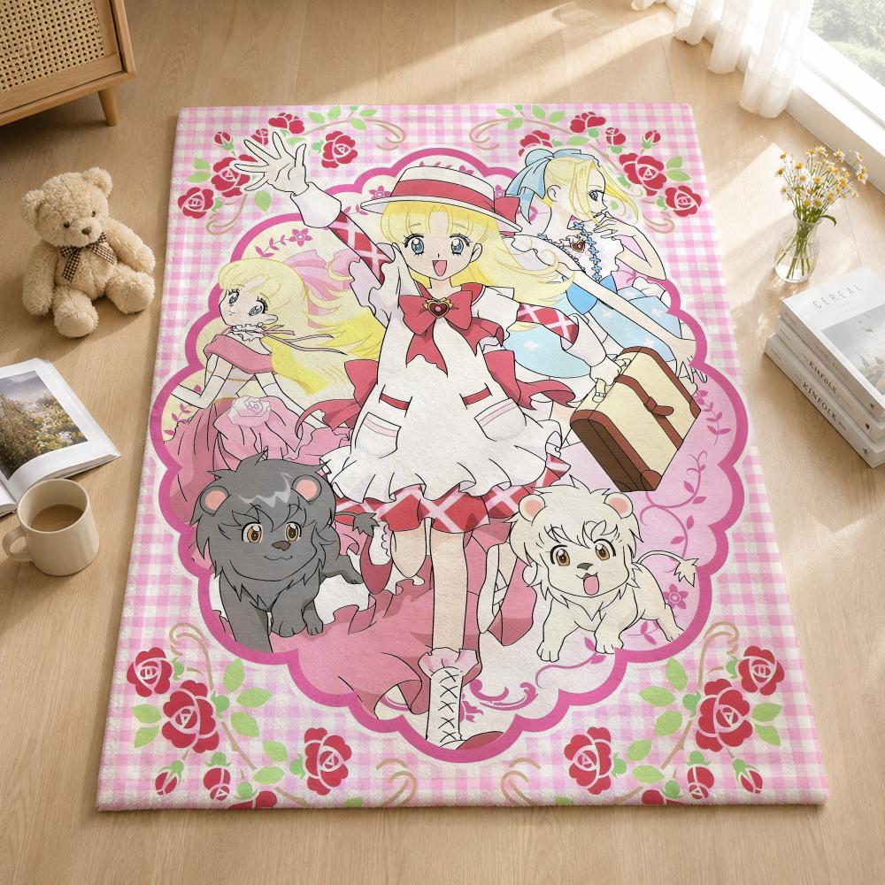 Anime A-Ashita no Nadja Throw Blankets Soft Warm Flannel Blanket Bedding for Bed Living room Home Sofa