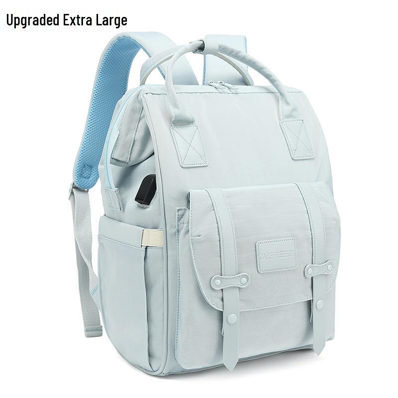 Zaino Multifunzione Mamma Volpe Senza Preoccupazioni - Grande Capacità, Borsa alla Moda per Uscite di Mamma e Bambino.