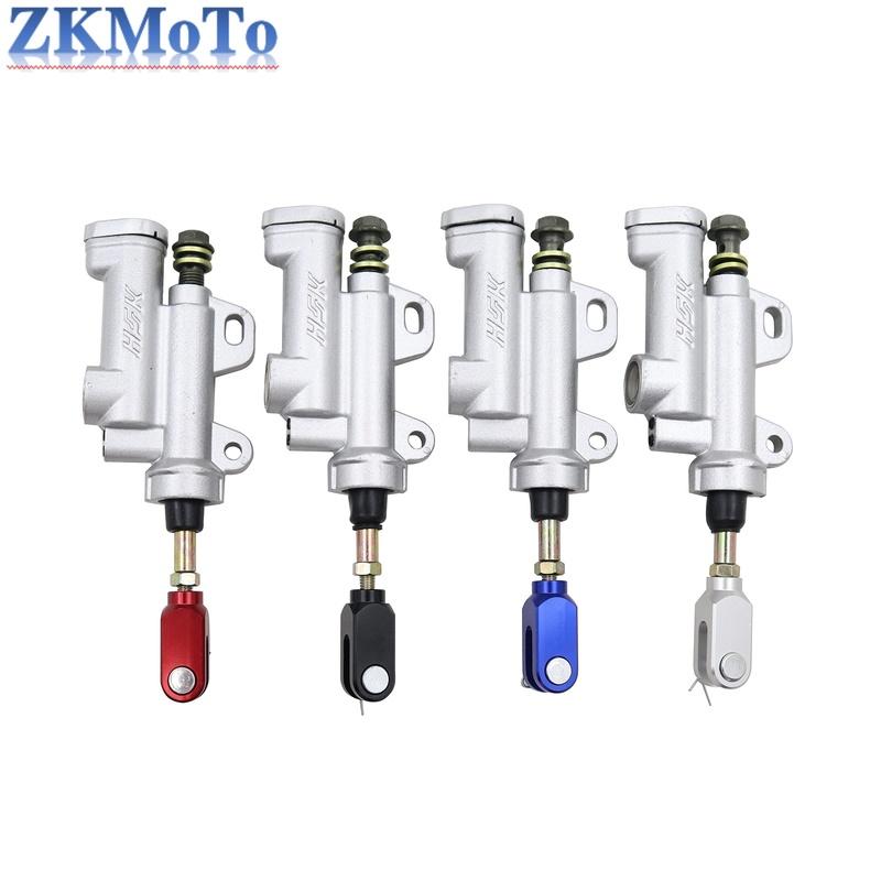 For Kayo Motorcycle Rear Hydraulic Brake Master Cylinder Pump T4 T6 BSE 50cc 70cc 110cc 125cc 150cc 250cc ATV Pit Pro Dirt Bike