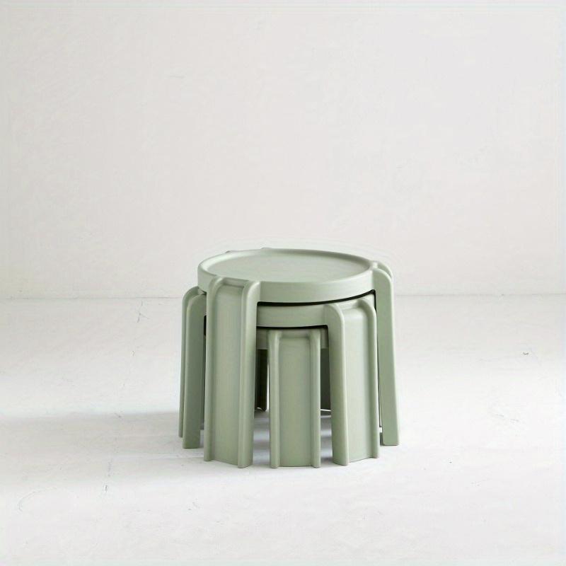 1Pc round balcony tea table coffee table ins wind living room side few outdoor tea table bedroom round table personality simple