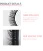 Korean Self Adhesive Eyelashes Natural Lashes Reusable Eyelashes Supplies Manga Eyelashes Blush Makeup Free Shipping Products