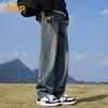 Jeep Men's Autumn/Winter Loose Straight-Leg Jeans