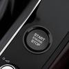 Mandark Car Engine Start Stop Push Botton Cover, Alumninum Vehicle Key Ignition Switch Knob Protector with Metal Ring Decal, Auto Decor Accessories