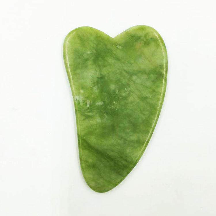Natural Jade Double Head Face Roller Set for Massage and Beauty