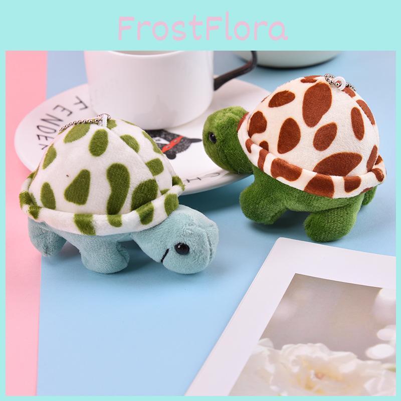 Adorable Plush Turtle Keychain Soft Stuffed Animal Bag Charm Cute Gift