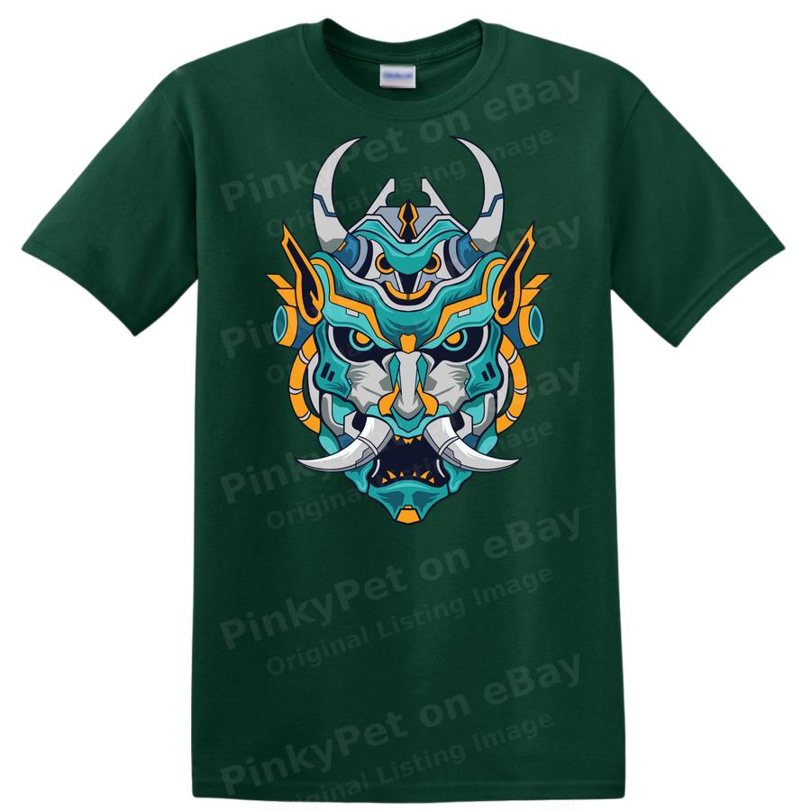 Geometric Animal Head T Shirt Graphic Print Cool Design Tee for Art Lovers
