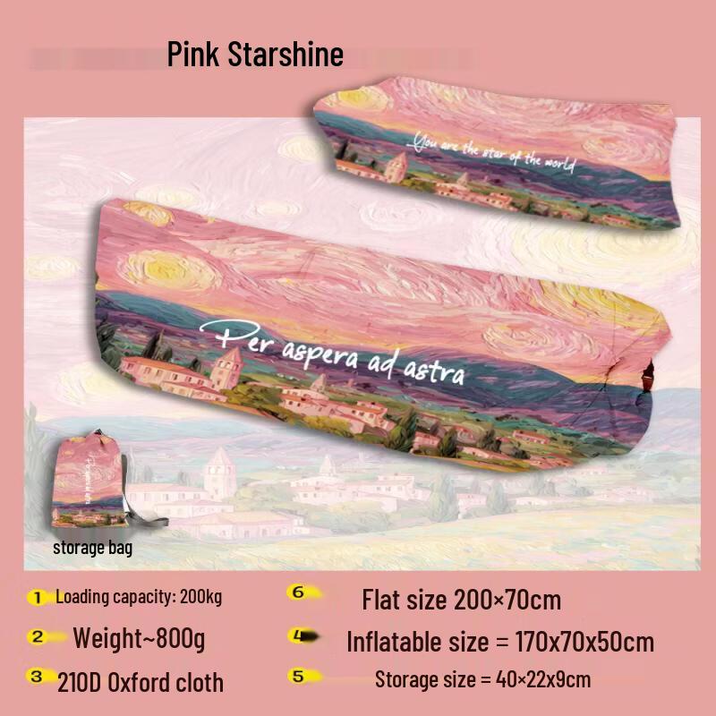 ZISIZ Portable Inflatable Air Sofa Lounger