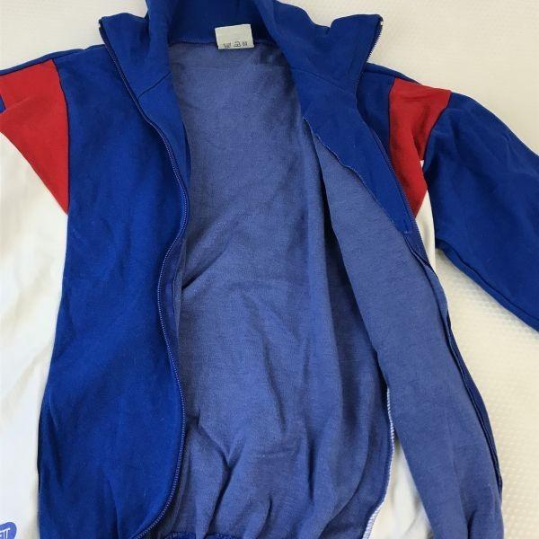 Sieger ’84 AMOCO Track Jacket Jersey 80s Vintage Men’s XS-S Tricolore Blue Red White(USED)