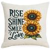 Sunflower Pillow Case European and American Style Home Sofa Pillow Combination Color Sofa Pillow