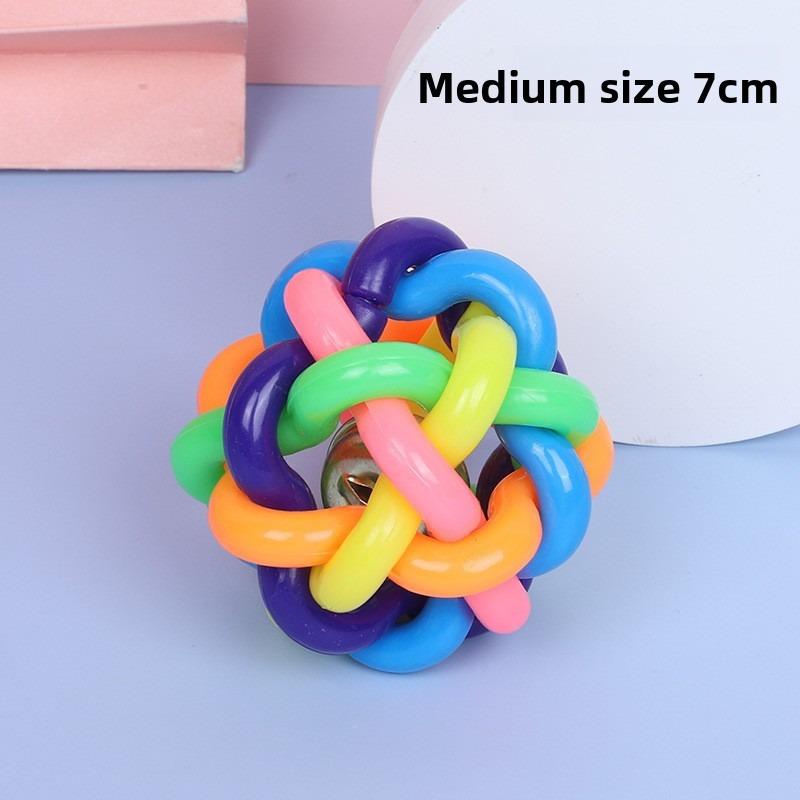 Dog Toys, Colorful Bells, Dog Interactive Play Balls, Pet Toy Supplies