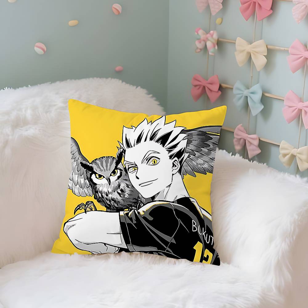 Kotaro Bokuto Case Plush Fabric Soft Pillowcase Double Sided Print Cushion Cover Household Gifts