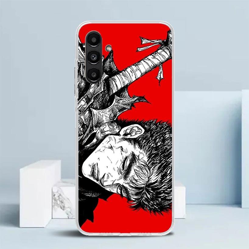 G-Guts B-Berserks Anime Phone Case For Samsung Galaxy A17 A37 A57 A16 A15 A14 A13 A56 A55 A54 A53 A36 A35 A34 A33 A26 A25 A24 A2