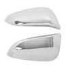 Exterior Rear View Mirror Cover Protector Adhesive Electroplating Style Replacement for HILUX REVO AN120 AN130 2015