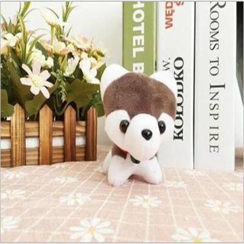 Dog Plush Stuffed Toy Animal Doll , 11CM Soft Keychain Gift for Boys and Girls Christmas Gifts